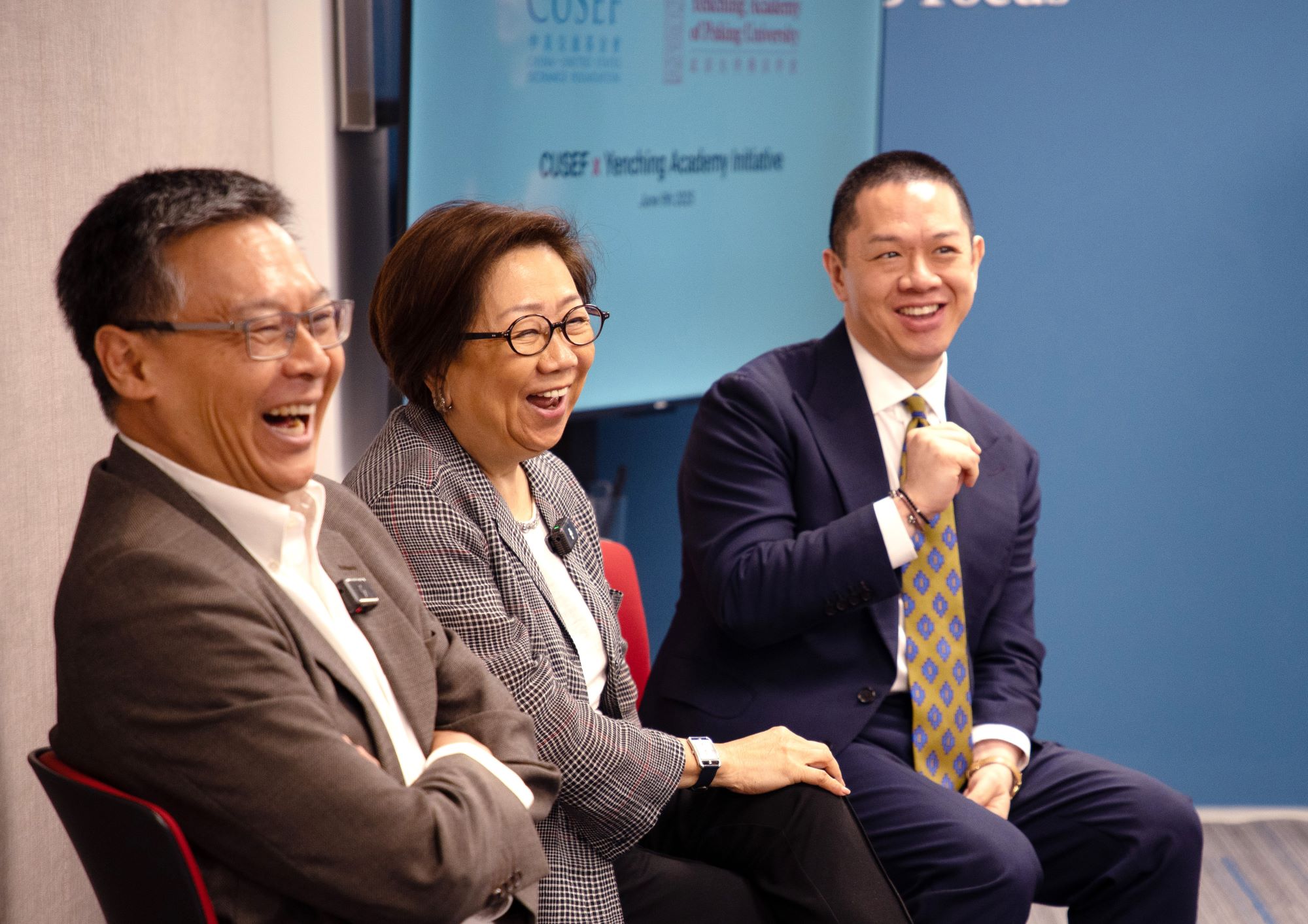 The China-United States Exchange Foundation Hosts Yenching Academy Students in Hong Kong